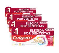 Colgate Total Prevención Activa +Anti Desgaste Dental Pasta de dientes 75ml (Paquete de 4)