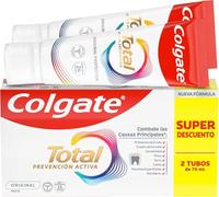 Colgate Total Prevención Activa Original Pasta de Dientes 2x75ml