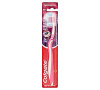 Colgate Zig-Zag Cepillo de Dientes con Tapa Higiénica, Dureza Media
