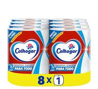 Colhogar Paratodo Jumbo 8x1 - AHORA con media hoja - 8 Rollos - 5440 usos