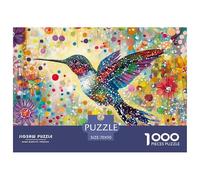colibrí 1000 Pieces Jigsaw Puzzles For Adults EduGatoional Games Stress Relieving Entertainment Exercise The Memory of The Brain For Adults Gifts 70x50cm/1000pcs