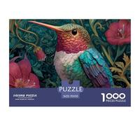 colibrí 1000 Piezas Rompecabezas Juego De Familia Creativo Puzzle Juego De Desafío Único para Adultos Y Niños 70x50cm/1000pcs