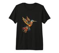 Colibrí Indio Arte Tribal Indio Indígena Camiseta Premium