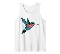 Colibrí Mandala Amantes de Aves Nativo Primer Tribal Americano Camiseta sin Mangas