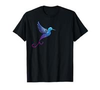 colibrí pájaro lindo círculos mandala Camiseta