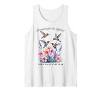 Colibríes Mujeres Ángel Espiritual Pérdida Pérdida Duelo Camiseta sin Mangas