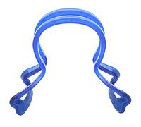 Colimador de arco de violín, elastómero termoplástico 1/4 1/8 1/10 Corrector de rectitud de arco de violín para herramienta de enseñanza de violín(azul)