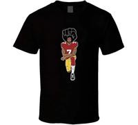 Colin Kaepernick United We Stand T-Shirt Graphic tee Printed Top for Mens Black Men