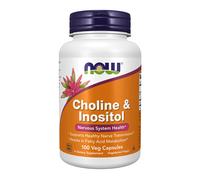 Complemento Alimenticio En Cápsulas De Colina E Inositol, 100 Cáp. - Now Foods Choline & Inositol 100 uds.