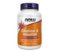 Colina E Inositol 100 Cápsulas Vegetales 500 MG De Now Foods
