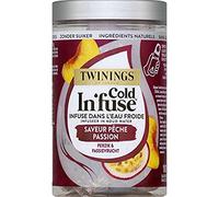 Colin'fuse - infusión en agua fría - sabor a melocotón Passion - 10 sobres - 25 g
