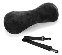 Colingmill 1 Almohada Cervical para sillón reclinable, Almohada con Forma de Hueso, Silla de Felpa con Correa Ajustable, Soporte para el Cuello y Alivio del Dolor, cojín de Cabeza Curva para Coche,