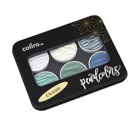 Coliro Artist Mica Watercolour M730 Set"Ocean" by Finetec