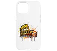 Coliseo de Pintura en Spray Estilo: Street Art Romana Carcasa para iPhone 15