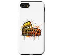 Coliseo de Pintura en Spray Estilo: Street Art Romana Carcasa para iPhone SE (2020) / 7/8