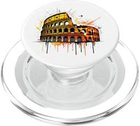 Coliseo de Pintura en Spray Estilo: Street Art Romana PopSockets PopGrip para MagSafe