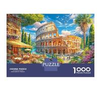 Coliseo de Roma Rompecabezas 1000 Pieza, Puzzle Difícilpara Adultos, Puzzle DIY para Juegos Familiares Rompecabezas 38x26cm/1000pcs