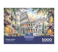 Coliseo en calle fantástica 1000 Piezas Set De Puzzle Arte histórico Puzzle Premium, Cartón Resistente - DIY Super Divertido Para La Familia, Decoración Bonita, Regalo De Cumple Ideal 38x26cm/1000pcsp