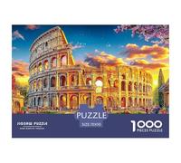 Coliseo_ Roma Puzzle 1000 Piezas para La Familia-Rompecabezas Difícil, Apto para Adultos Y Adolescentes A Partir De 12 Años 70x50cm/1000pcs