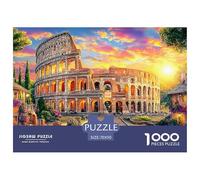 Coliseo_ Roma Rompecabezas 1000 Piezas,Puzzle Difícil para La Familia - Tiempo De Calidad Y Diversión 70x50cm/1000pcs
