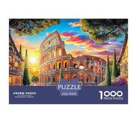 Coliseo_ Roma Rompecabezas 1000 Piezas,Puzzle Difícil para La Familia - Tiempo De Calidad Y Diversión 70x50cm/1000pcs