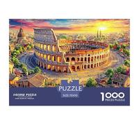 Coliseo_ Roma Rompecabezas 1000 Piezas,Puzzle Difícil para La Familia - Tiempo De Calidad Y Diversión 70x50cm/1000pcs