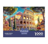 Coliseo_ Roma Rompecabezas 1000 Piezas,Puzzle Difícil para La Familia - Tiempo De Calidad Y Diversión 70x50cm/1000pcs