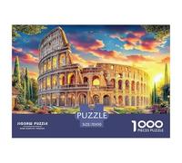 Coliseo_ Roma Rompecabezas 1000 Piezas, Puzzles Imposible, De Juego De para Adultos Y Niños A Partir De 12 Años 70x50cm/1000pcs