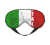 Coliseo Romano Bandera Italiana Dormir Ojo Mas Diseño Actualizado Bloqueo de Luz Noche Ojos Blinder Hombres Mujeres Turnos Trabajo Viajes