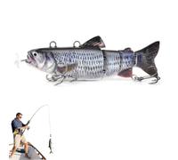 Colitts Robotic Swimming Fishing Lure, Colitts Robotic Swimming Fishing Lure, USB Rechargeable Multi Jointed Swimbait, Suitable for Saltwater and Freshwater (N)