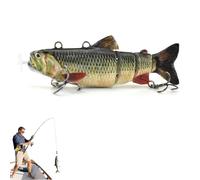 Colitts Robotic Swimming Fishing Lure, Colitts Robotic Swimming Fishing Lure, USB Rechargeable Multi Jointed Swimbait, Suitable for Saltwater and Freshwater (K)