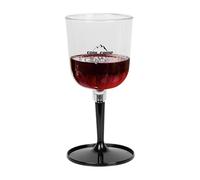 Colla- Copas de vino - Copas de vino aptas para lavavajillas, vasos plegables transparentes inastillables | Copa portátil de vidrio reutilizable vasos ligeros para camping