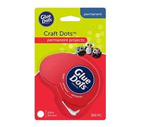 Colla puntini 3/8" Craft Dot ' Vai monouso Dispenser 200 chiari punti n