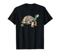 Collage Arte Tortuga Marina Tortugas Tortuga Terrestre Camiseta