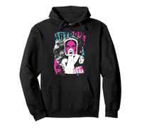 Collage Artpop Lady Gaga Glamour de la música Pop Sudadera con Capucha, Unisex para Adultos, Negro, XL
