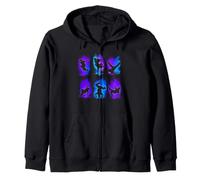 Collage Bboy Bboy Graffiti Bboy de Baile Callejero Sudadera con Capucha