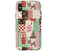 Collage Chrismas He Restores My Soul Salmo 23:3 Versículo de la Biblia Carcasa para iPhone X/XS