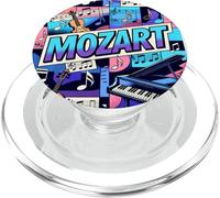 Collage de música de Mozart PopSockets PopGrip para MagSafe