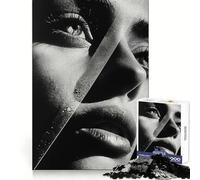 Collage de pósteres con Caras, Rompecabezas de 1000 Piezas para Adolescentes, Mejora la Memoria, relajación Mental, Bordes Afilados, Regalo Creativo (38x52cm)