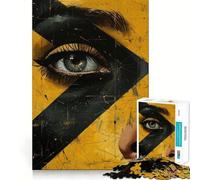 Collage de pósteres con Caras, Rompecabezas de 1000 Piezas para Adultos, Juguete Inteligente para Jugar Juntos, Divertido, con Corte preciso, exhibición artística (38x26cm)