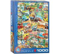 Collage de Viaje Vintage