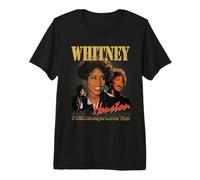 Collage Desgastado con el Tema «I Will Always Love You» de Whitney Houston Camiseta Premium