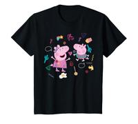 Collage Divertido de Peppa Pig George Best Sister Brother BFF Classic Camiseta