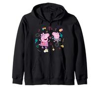 Collage Divertido de Peppa Pig George Best Sister Brother BFF Classic Sudadera con Capucha