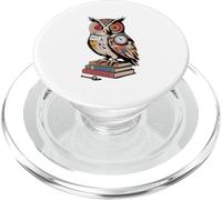 Collage Periódico Arte Búho Búhos PopSockets PopGrip para MagSafe