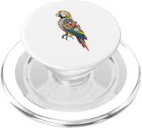 Collage Periódico Arte Loro Loros PopSockets PopGrip para MagSafe