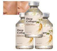 Collagen Ampoule Face Serum, Hydrating Facial Serum for Glowing Skin, Hydrating Glow Booster, Glow Essence, Gentle Brightening Formula with a Smooth Radiant Complexion, Daily Care for Soft (3PCS)