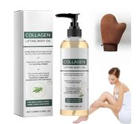 Collagen Body Oil, Firming Body Oil - 100ml, Body Nourishing, Wrinkles & Stretch Marks On Neck, Chest, Arms (1 unidad)