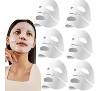 Collagen Deep Mask,Bio-Collagen Real Deep Mask,Collagen Reverse Film Volume Peel off Mask,Hydrating Overnight Mask,Bio Collagen Face Mask,Pure Collagen Films,Elasticity Improvement (6 Pcs)