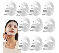 Collagen Deep Mask,Bio-Collagen Real Deep Mask,Collagen Reverse Film Volume Peel off Mask,Hydrating Overnight Mask,Bio Collagen Face Mask,Pure Collagen Films,Elasticity Improvement (10 Pcs)